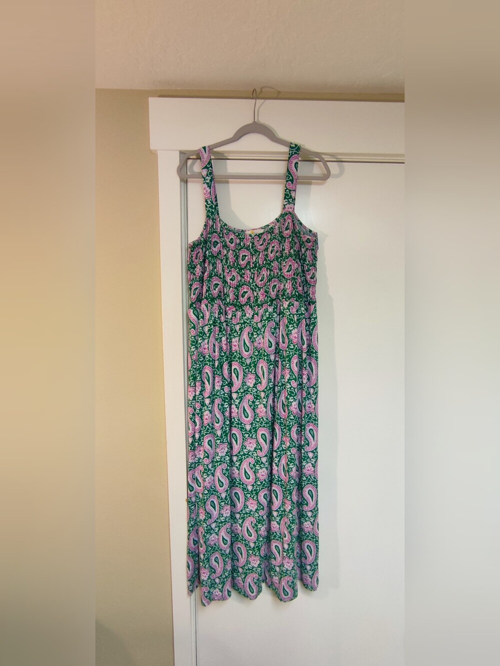 Boden Maxi Jumper Smocked Bodice US20/22
